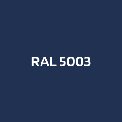RAL 5003 Saffierblauw